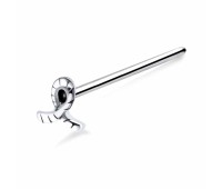 Aids Awareness Sign Ocean Straight Nose Stud NSKA-880